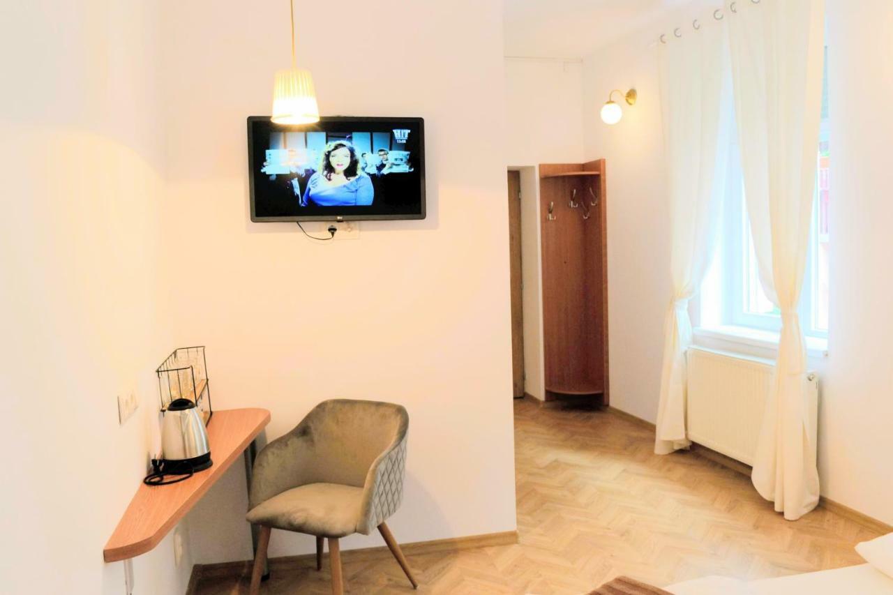 Apartament Turnul Pielarilor Studios 시비우 외부 사진